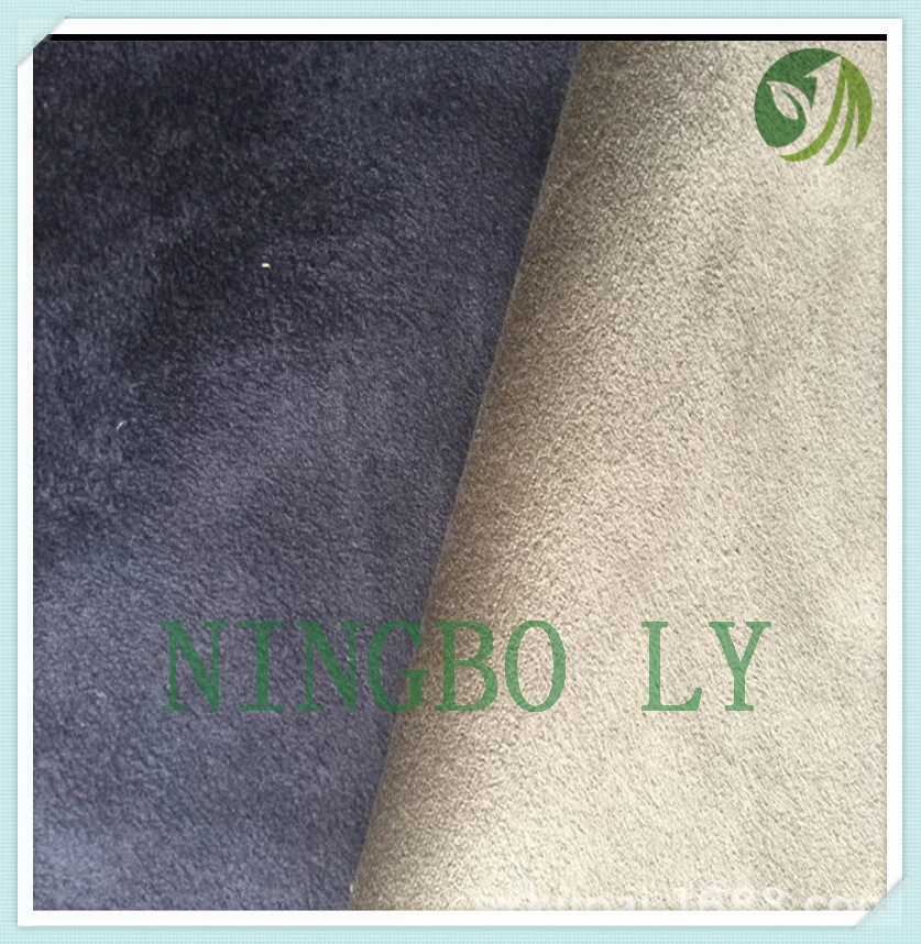 Polyester Knitting Suede Fabric