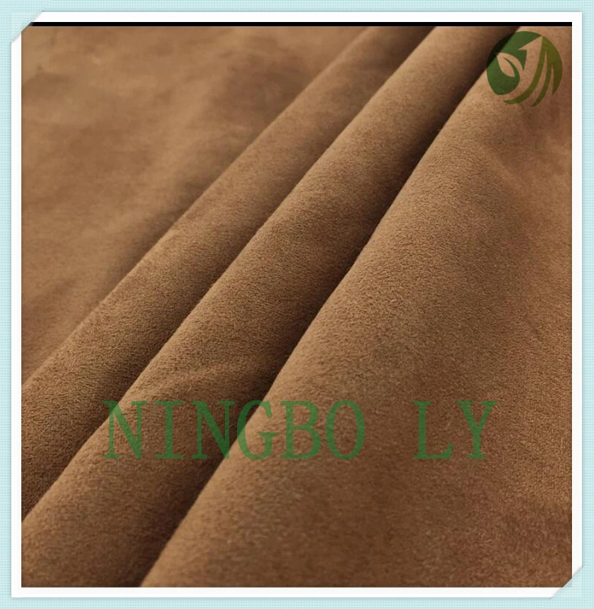 Polyester Knitting Suede Fabric